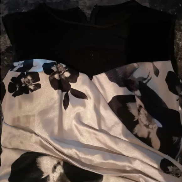 Beautiful Satin Dress. Excellent condition. Only worn once to a wedding. - Picture 2 of 2